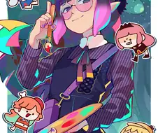 버튜버) 이나 생일 축하하는 해외 짤공장장.manga
