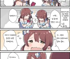 @) 프로듀서 병문안 가려는 자매.manga