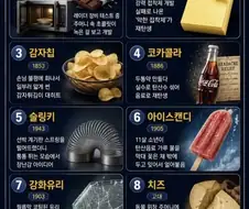 우연과 실수로 탄생한 발명품