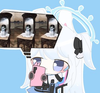 블루아카)폰 보는 아이.manga