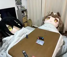 [말딸] 선샌니 코타츠 안이 아주 따뜻하네용