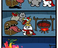 던전에서 미믹한테 매운카레 먹이는.manhwa