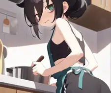 Ai "밥해주는 누나를 그려달라고?"