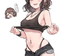 @)의외로 야한 아이돌의 모습.manga