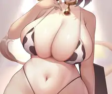 이건 젖소 비키니임...