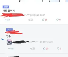 블루아카)세이아 물에 넣었다 빼는.manwha