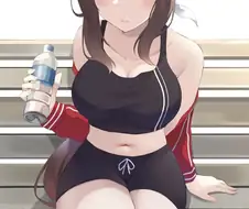 [말딸] 개끌리는 트레이닝복 아야베