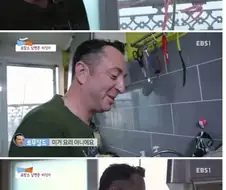 와이프에게 이건 요리도 아니라며 반찬 투정하는 남편