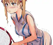 여자아이가 테니스 치기만하는.manhwa