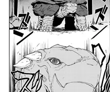 단단한 등껍질을 가진 터틀 드래곤과 조우한 주인공.manhwa