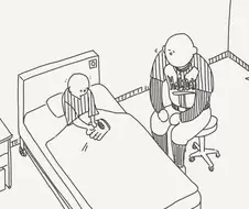 수술이 무서운 야구 팬 소년.manwha