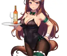 [말딸] 서빙하는 바니걸 루나