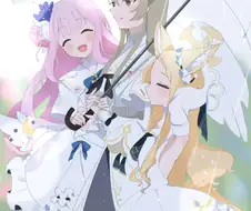 블루아카)매우 화목한 모습.manga
