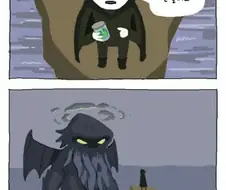 크툴루 깨우는 만화.manwha