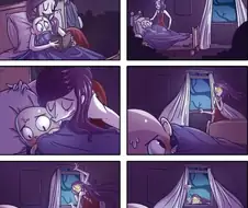 열심히 재웠는데도 불안해서 자지 못하는 아이 manhwa