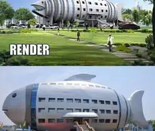 사소한 설계상 찐빠가 생겨버린 인도 국립 수산 개발 위원회 건물.jpg