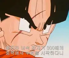 드래곤볼) ??: 베지터가 했던 특훈... 나도 따라해볼까..?