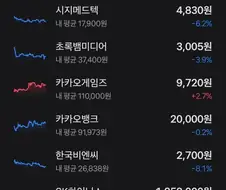 니들은 주식하지 마라