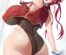 버튜버)토실토실한 센쵸(후방)