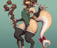적당한 슬렌더 몸매