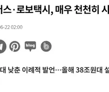 테슬라 로보택시 들어오면 FSD 도 들어올텐데