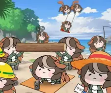 [말딸] 무인도 개척단 까이쬬