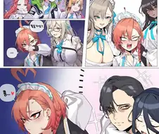 블루아카) 선생에게 배신당한 네루.manga