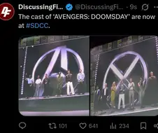 MCU) 코믹콘 둠스데이 배우들 등장