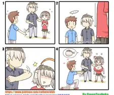 때리면 가슴이 커지는 여친.manhwa