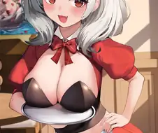 버튜버) 클로에 젖 주세요