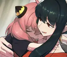 [스파이패밀리] 잠든 아냐를 안아주는 요르.manga