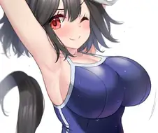 [말딸] 중1의 풋풋한 학교 수영복