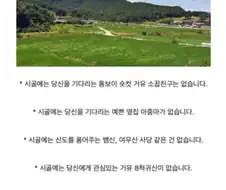 일본의 시골 특징