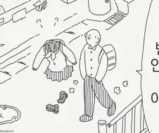 투명인간 후배가 할로윈 코스프레한.manhwa