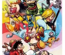 원피스 루피의 2부 동료 그림 특징