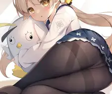 (블루아카,후방)스타킹 엉덩이가 개꼴리는 학생들