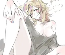 버튜버) 포르카 눈매 야시시 걍.야짤