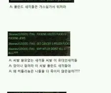 "한국섭 채팅은 다 쓰레기야, 외국서버가 클린하지"