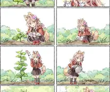해바라기를 키우는 늑대 소녀 Manhwa
