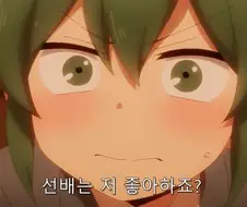 선배 저 좋아하죠?
