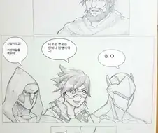 오버워치)신규 영웅 만화