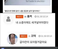 "이유 없이 나를 뽑지 말 것이며, 뽑았으면 명예 없이 검집에 넣지 마라".jpg