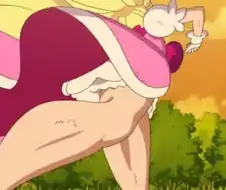 아동 만화의 흔한 허벅지 묘사