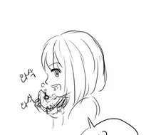 로리 소녀가 수박 먹는 만화.manwha