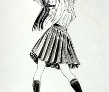 수상하게 여중생을 잘 그리는 작가