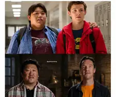 MCU)네드와 피터가 함께있는 사진에 소감을 올린 로다주
