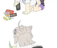 소전) 엉덩이로 유혹하는 에일리.manhwa