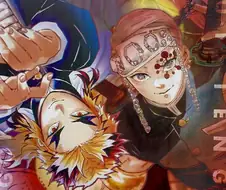 귀멸의 칼날 무한열차편 - 불꽃