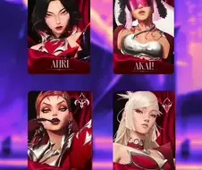 K/DA 포토카드 유출