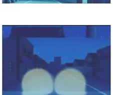 80년대 만화에서 야경색이 파랗던 이유